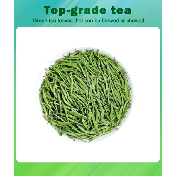No. 5 Sparrow Tongue Green Tea Leaves