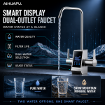 Aihuapu Snow Mountain Mineral Water Machine (Intelligent Display Faucet) AHP-RO-B012