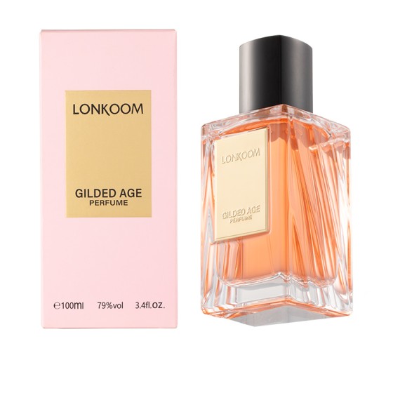 LONKOOM GILDED AGE Perfume 25ml, Woody Aromatic Long‑Lasting Eau De Parfum Spray