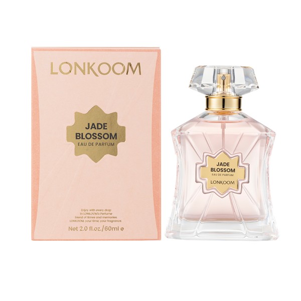 LONKOOM JADE BLOSSOM Perfume 25ml, Woody Aromatic Long‑Lasting Eau De Parfum Spray