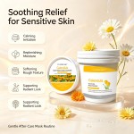 YU RAN SHI Calendula Soothing Mask Powder, Calming Hydrating Modeling Mask Powder for Sensitive Skin 500g Bucket