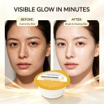 YU RAN SHI Niacinamide Modeling Powder Mask, Brightening Moisturizing Refining Salon‑Use Rubber Mask Powder 500g Bucket