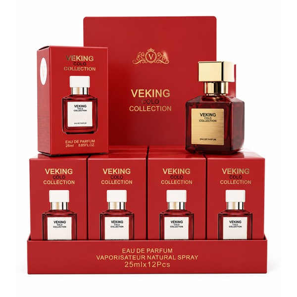 Veking Colo Ruby540 Perfume 25ml, Fruity Amber Floral Long‑Lasting Eau De Parfum Spray