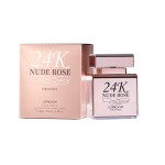 LONKOOM 24K NUDE ROSE Sauvage Perfume for Women 25ml, Woody Aromatic Long‑Lasting Eau De Parfum Spray