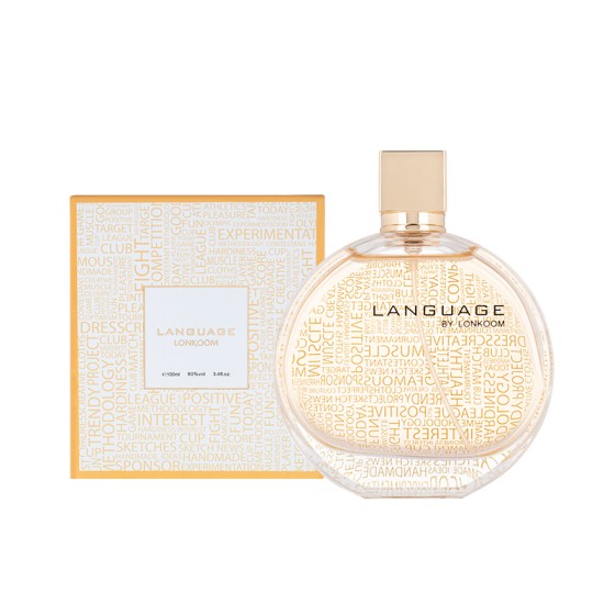 LONKOOM LANGUAGE Perfume for Women 25ml, Woody Aromatic Long‑Lasting Eau De Parfum Spray