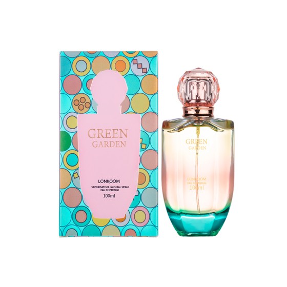 LONKOOM GREEN GARDEN Perfume for Women 25ml, Woody Aromatic Long‑Lasting Eau De Parfum Spray