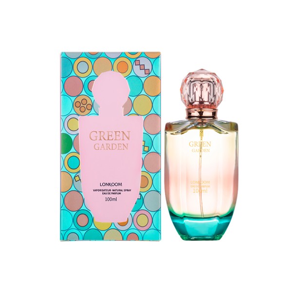 LONKOOM GREEN GARDEN Perfume for Women 25ml, Woody Aromatic Long‑Lasting Eau De Parfum Spray