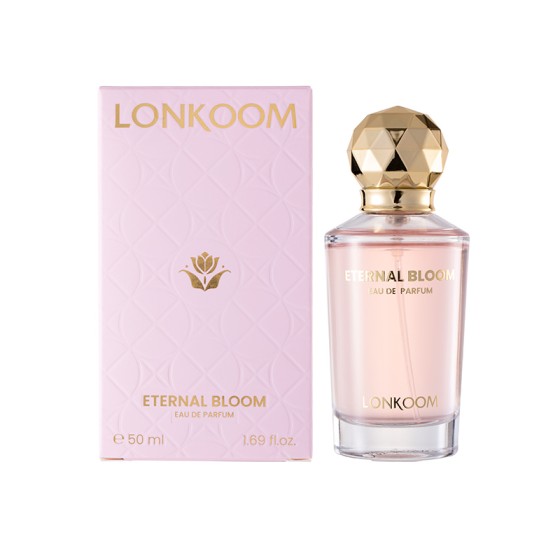 LONKOOM ETERNAL BLOOM Perfume 25ml, Woody Aromatic Long‑Lasting Eau De Parfum Spray