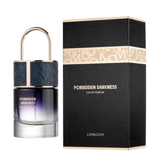 LONKOOM FORBIDDEN DARKNESS Perfume 25ml, Woody Aromatic Long‑Lasting Eau De Parfum Spray