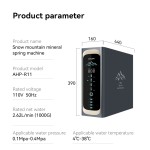 AIHUAPU 1000G Snow Mountain Mineral Water RO Reverse Osmosis Water Purifier