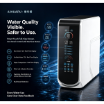 AIHUAPU AHP‑S4 1000G Mountain‑Spring Mineral RO Water Purifier, Dual Water(Pure Water / Strontium‑Rich Mineral Water), Smart Display Faucet, UV Mineralization Filter