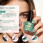 Cross-border e-commerce - Hot-selling pearlescent nail polish, oil-based, non-peelable, odorless, no baking required, colorfast.