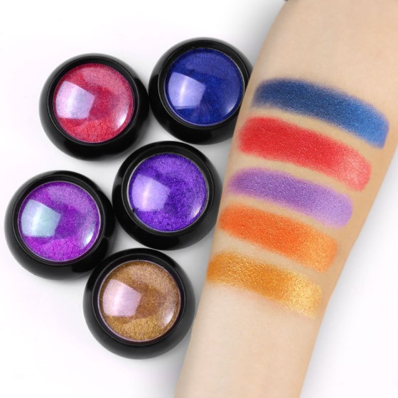 Cross-border influencer nail art, solid mirror powder, cosmetic-grade solid mirror powder, titanium dioxide powder.