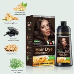 Hairdye 5-in-1 Hair Dye with Moroccan Argan Oil Essence for Coloring and Covering Gray Hair