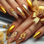 New cross-border nail art, long wearable nail art, wholesale nail tips, 24 pieces, wearable false nail stickers