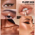 Cross-border wholesale of LACHAVA multi-functional liquid highlighter, blush, eyeshadow, lip gloss, and contouring product.