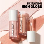 Cross-border wholesale of LACHAVA multi-functional liquid highlighter, blush, eyeshadow, lip gloss, and contouring product.