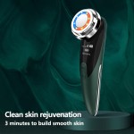 Cross-border Xinlin Beauty Instruments Ultrasonic Facial Massager Cleansing Facial Extraction Device with Red and Blue Light