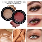 Cross-border Shimmering "Mashed Potato" Texture Eyeshadow – For Under-eye Area, Inner Corners, and Facial Highlighting/Setting; Single-shade Eyeshadow