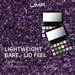 Cross-border premium custom 18-color "chameleon" (color-shifting) eyeshadow palette – affordable luxury cosmetics from a manufacturing factory.