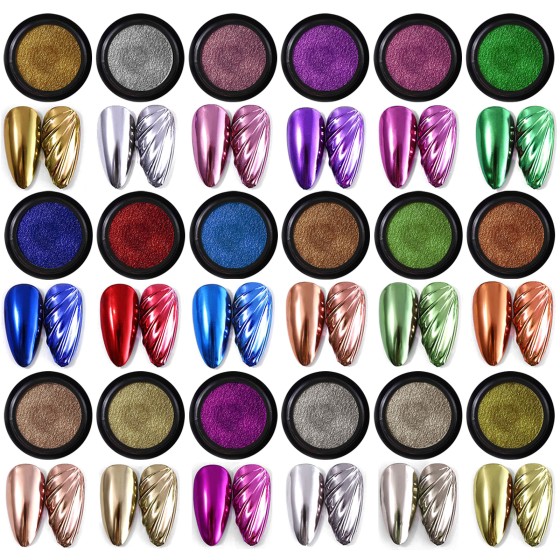Cross-border influencer nail art, solid mirror powder, cosmetic-grade solid mirror powder, titanium dioxide powder.