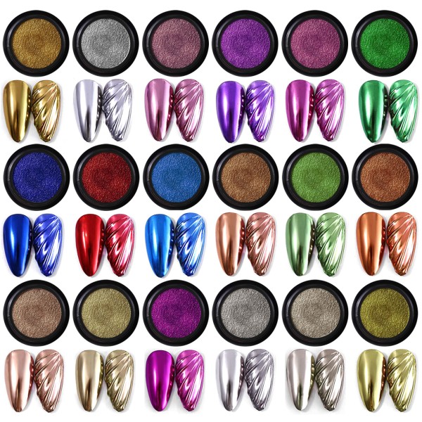 Cross-border influencer nail art, solid mirror powder, cosmetic-grade solid mirror powder, titanium dioxide powder.