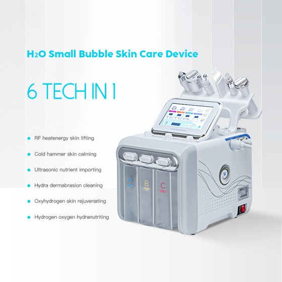 Cross-border generation hydrogen-oxygen microbubble beauty device, facial blackhead removal, moisturizing, skin cleansing device, microbubble beauty device