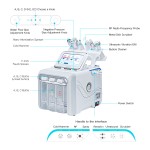 Cross-border generation hydrogen-oxygen microbubble beauty device, facial blackhead removal, moisturizing, skin cleansing device, microbubble beauty device