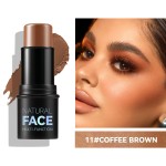 Cross-border - Highlighter & contour stick, contouring pencil, under-eye brightener, face blush, multi-functional makeup.