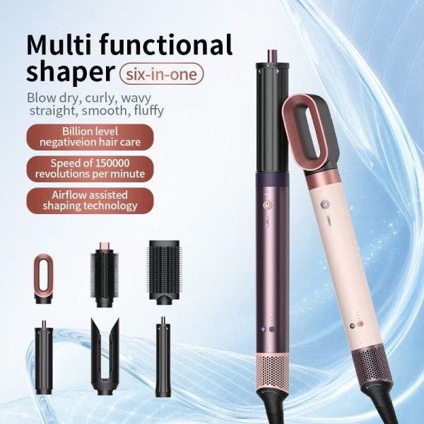 Cross-border hair styling iron HS09 fully automatic big wave hair styler, same style as Dyson, fluffy, constant temperature, negative ion.