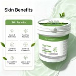 Barrel-packaged tea tree soft film powder