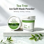 Barrel-packaged tea tree soft film powder