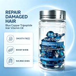 Blue Copper Peptide Hair Oil