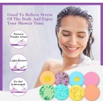 Multi Scent Shower Bombs with Dried Petals Aromatherapy