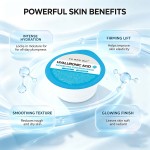 YU RAN SHI Hyaluronic Acid Modeling Powder Mask, Hydrating Lifting Brightening Salon‑Use Rubber Mask Powder 500g Bucket