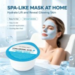 YU RAN SHI Hyaluronic Acid Modeling Powder Mask, Hydrating Lifting Brightening Salon‑Use Rubber Mask Powder 500g Bucket