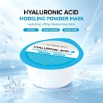 YU RAN SHI Hyaluronic Acid Modeling Powder Mask, Hydrating Lifting Brightening Salon‑Use Rubber Mask Powder 500g Bucket